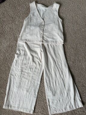 Z Supply Solace Top and Scout Bottoms - Whisper White